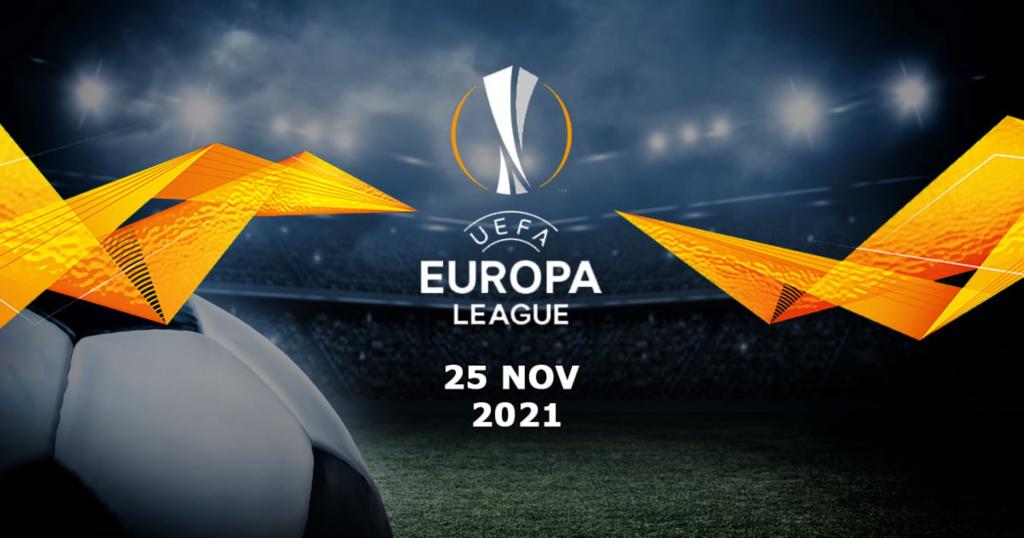 Förutsägelser för Europa League - 2021-11-25 (första delen)
