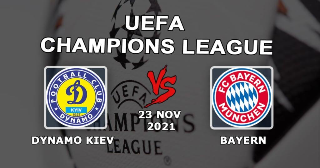 Dynamo Kiev - Bayern: prognos och spel på Champions League-matchen - 2021-11-23