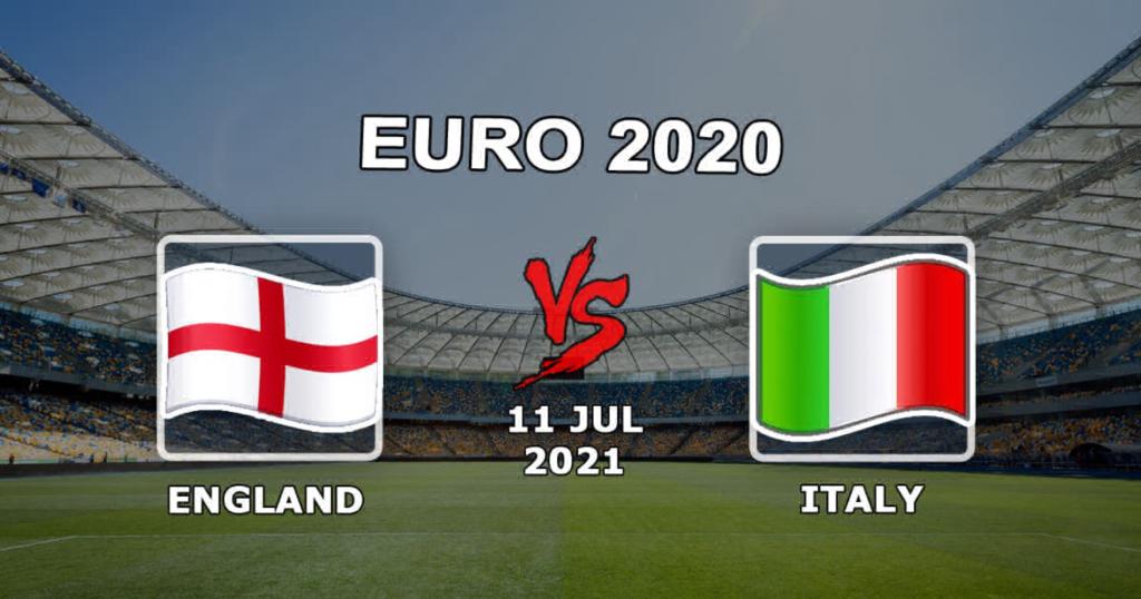 England - Italien: förutsägelse och satsa på finalen i Euro 2020 - 2012-07-11