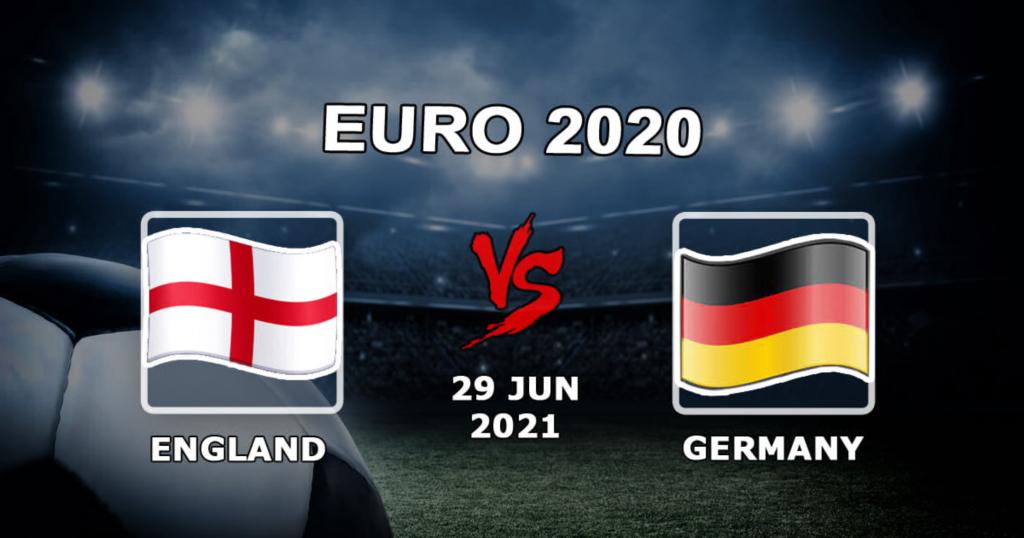 England - Tyskland: Prognos för matchen Euro 2020 - 29-06-2021