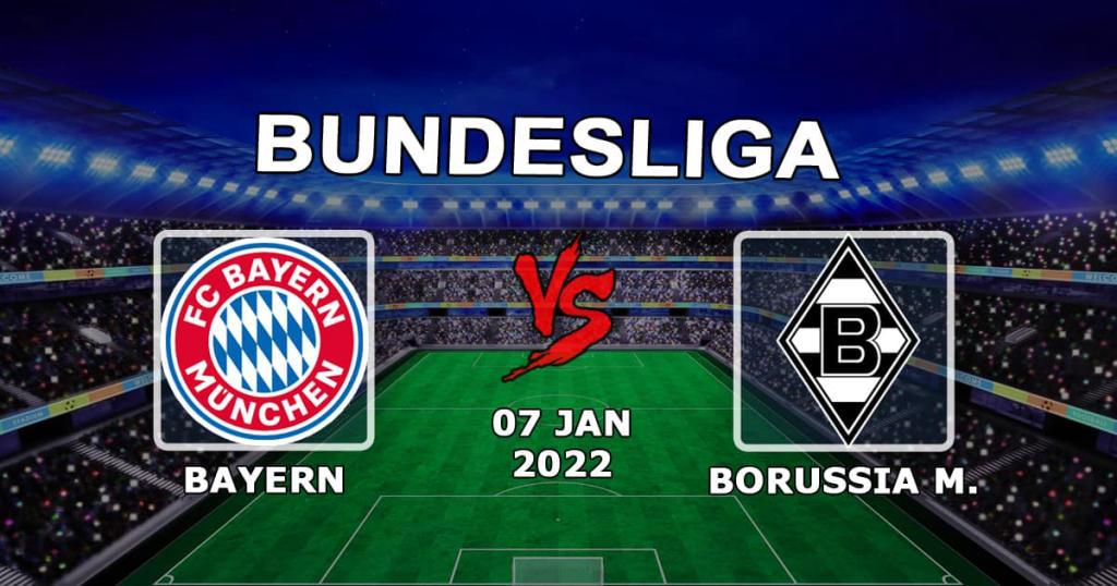 Bayern München - Borussia M: förutsägelse och spel på Bundesliga-matchen - 01/07/2022