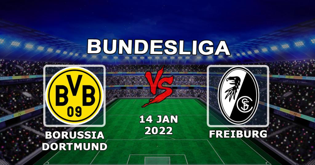 Borussia Dortmund - Freiburg: förutsägelse och spel på Bundesliga-matchen - 2022-01-14