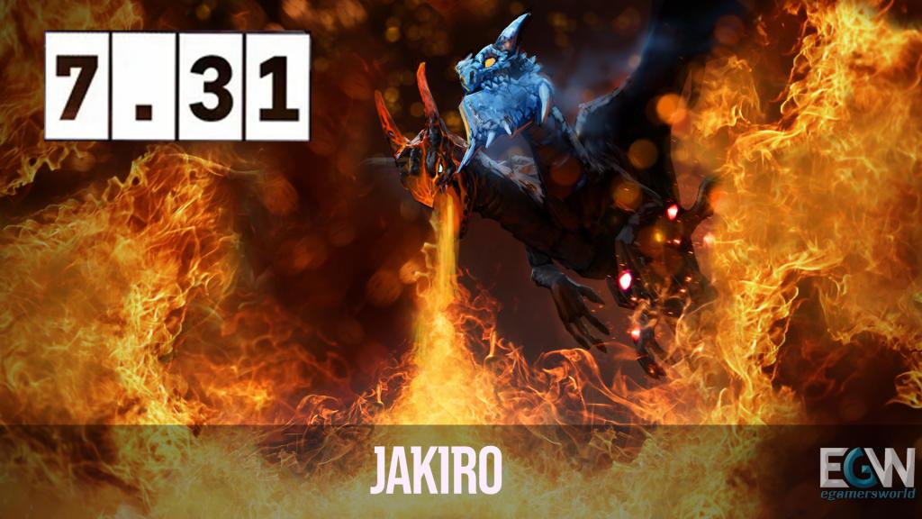 Guide till Jakiro 7.31. En hjälte för vilken position som helst