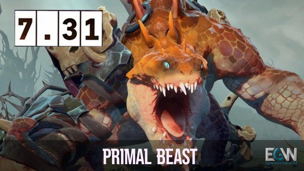Guide till Primal Beast 7.31. Ny hjälte i Dota 2