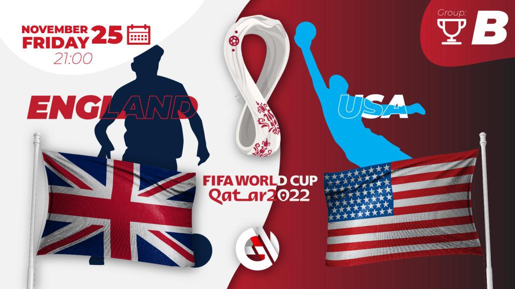 England - USA: förutsägelse och satsning på VM 2022 i Qatar
