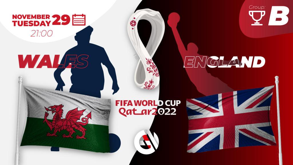 Wales - England: förutsägelse och satsning på VM 2022 i Qatar