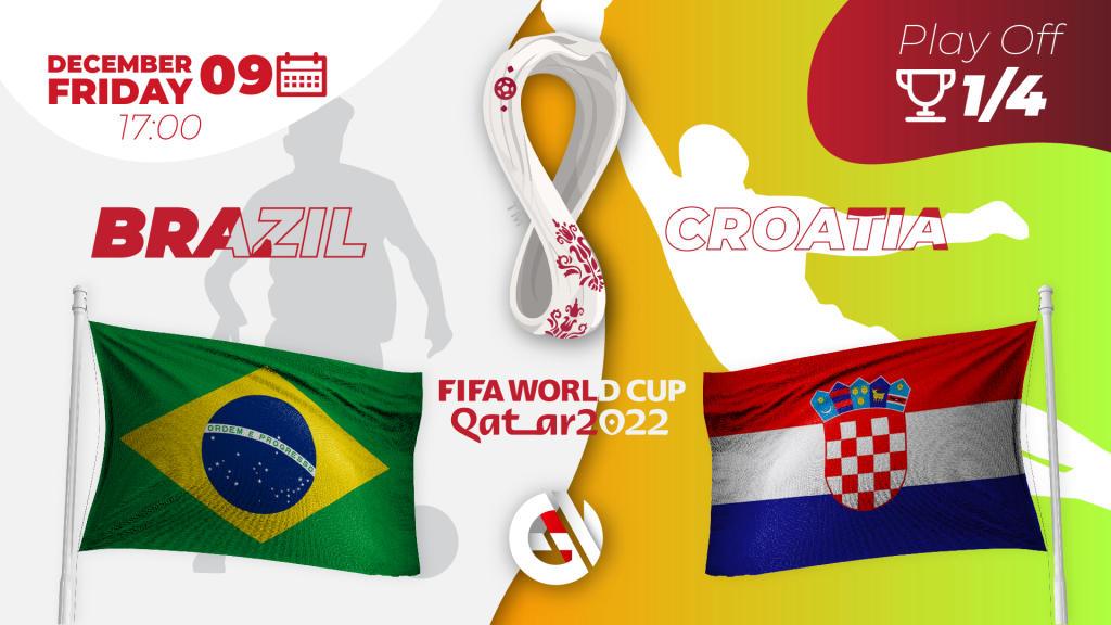 Brasilien - Kroatien: förutsägelse och satsning på VM 2022 i Qatar