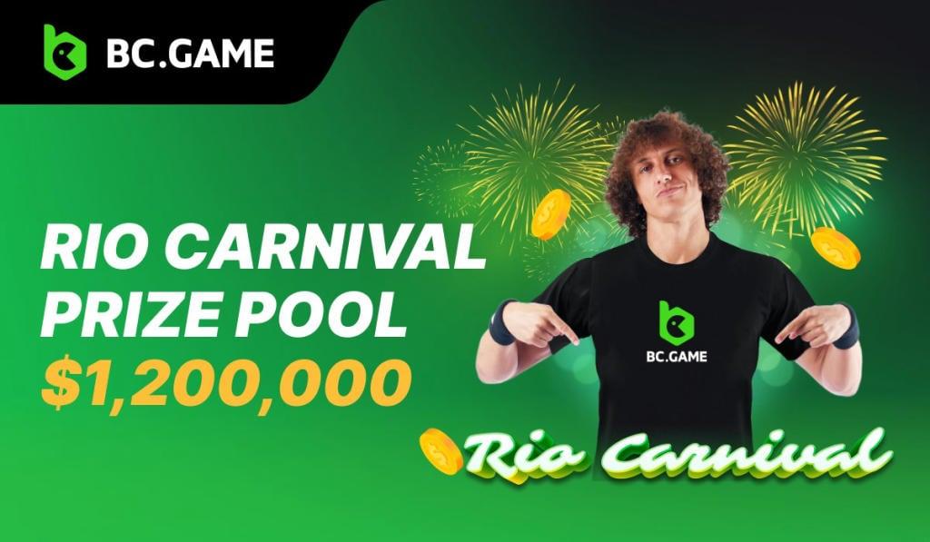 Gå med i RIO Carnival på BC.GAME för en chans att vinna upp till $1 200 000