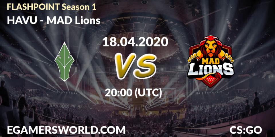 HAVU vs MAD Lions: Match Prediction. 18.04.2020 at 19:00, Counter-Strike (CS2), FLASHPOINT Season 1