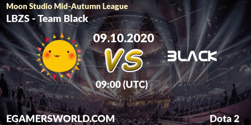 LBZS vs Team Black: Match Prediction. 09.10.20, Dota 2, Moon Studio Mid-Autumn League