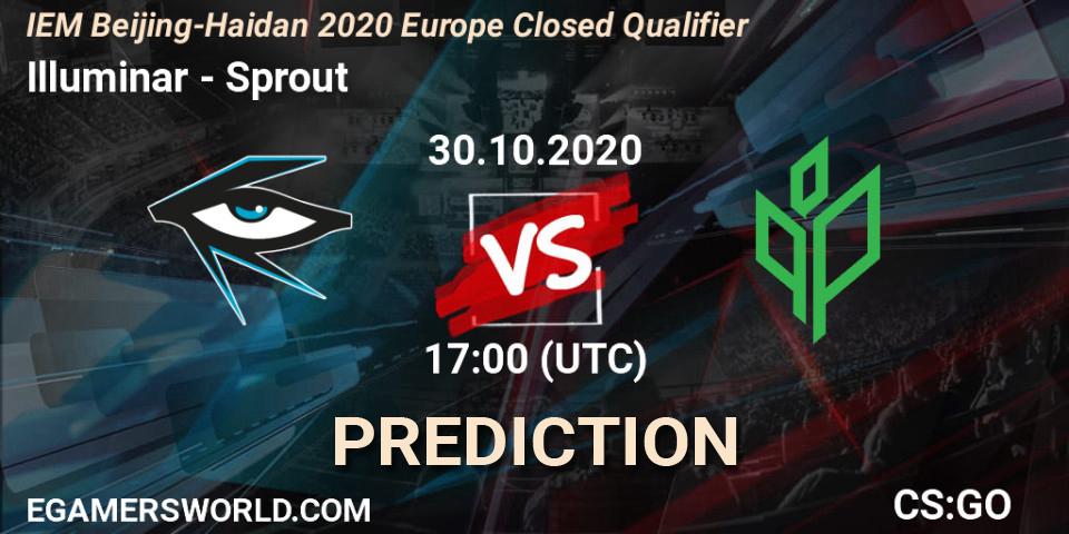 Illuminar vs Sprout: Match Prediction. 30.10.2020 at 17:00, Counter-Strike (CS2), IEM Beijing-Haidian 2020 Europe Closed Qualifier