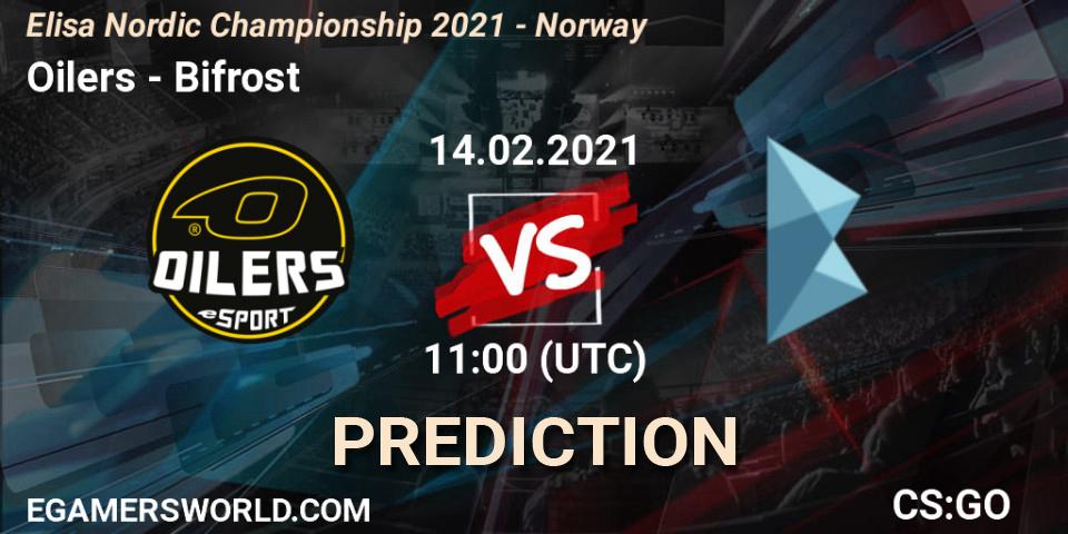 Oilers vs Bifrost: Match Prediction. 14.02.2021 at 11:00, Counter-Strike (CS2), Elisa Nordic Championship 2021 - Norway