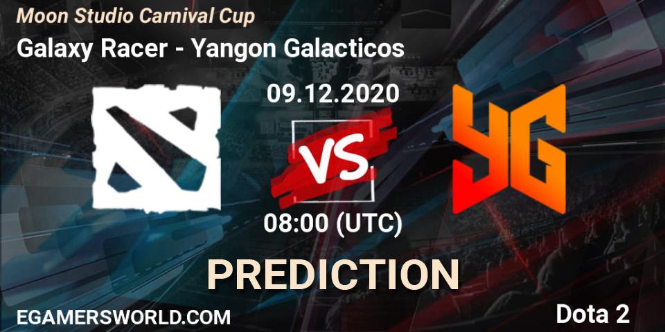 Galaxy Racer vs Yangon Galacticos: Match Prediction. 09.12.2020 at 08:06, Dota 2, Moon Studio Carnival Cup