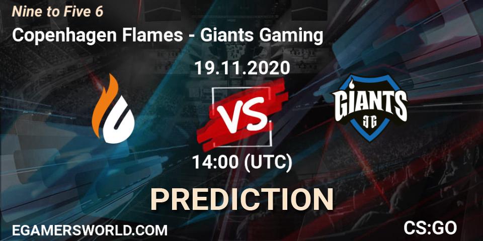 Copenhagen Flames vs Giants Gaming: Match Prediction. 19.11.20, CS2 (CS:GO), Nine to Five 6