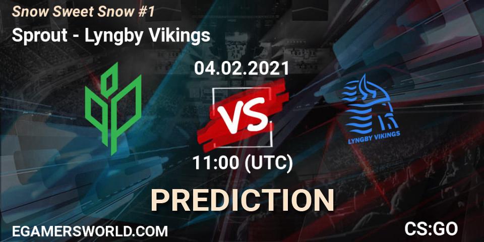 Sprout vs Lyngby Vikings: Match Prediction. 04.02.21, CS2 (CS:GO), Snow Sweet Snow #1