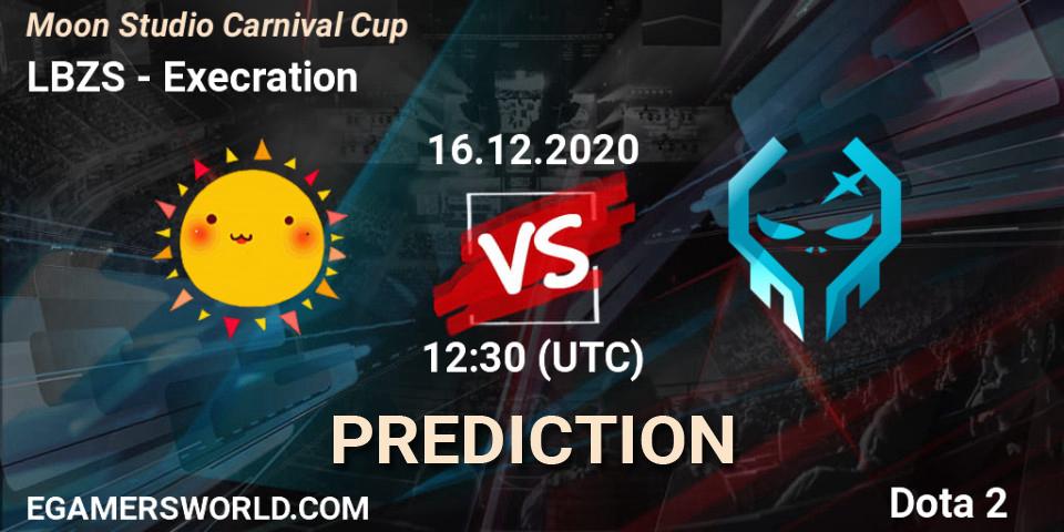 LBZS vs Execration: Match Prediction. 16.12.20, Dota 2, Moon Studio Carnival Cup
