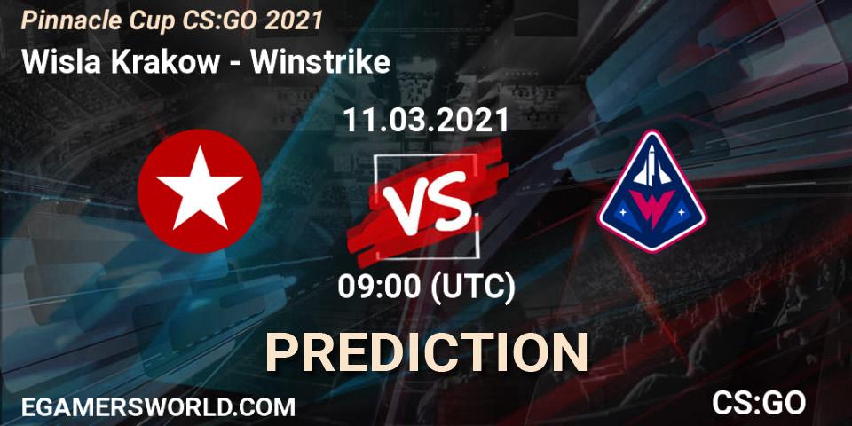 Wisla Krakow vs Winstrike: Match Prediction. 11.03.21, CS2 (CS:GO), Pinnacle Cup #1