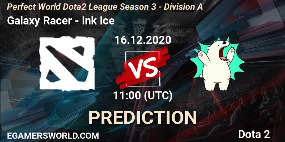 Galaxy Racer vs Ink Ice: Match Prediction. 16.12.2020 at 11:13, Dota 2, Perfect World Dota2 League Season 3 - Division A