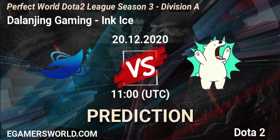 Dalanjing Gaming vs Ink Ice: Match Prediction. 20.12.2020 at 10:13, Dota 2, Perfect World Dota2 League Season 3 - Division A