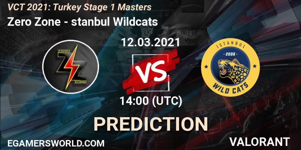 Zero Zone vs İstanbul Wildcats: Match Prediction. 12.03.2021 at 15:00, VALORANT, VCT 2021: Turkey Stage 1 Masters