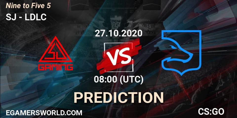 SJ vs LDLC: Match Prediction. 27.10.2020 at 08:00, Counter-Strike (CS2), Nine to Five 5