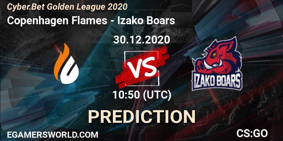 Copenhagen Flames vs Izako Boars: Match Prediction. 30.11.2020 at 10:50, Counter-Strike (CS2), Cyber.Bet Golden League 2020