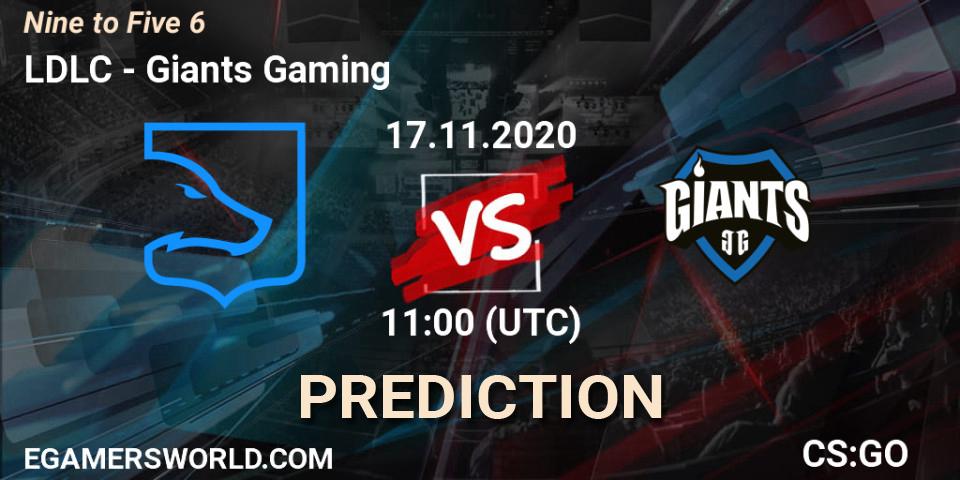 LDLC vs Giants Gaming: Match Prediction. 17.11.2020 at 11:00, Counter-Strike (CS2), Nine to Five 6