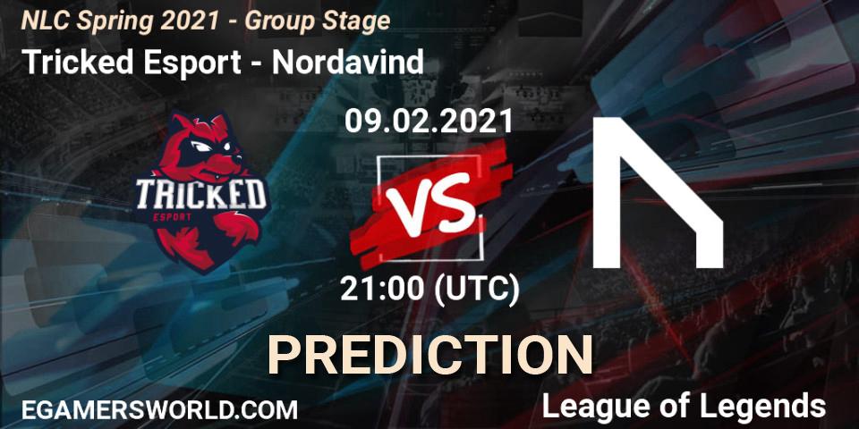 Tricked Esport vs Nordavind: Match Prediction. 09.02.2021 at 21:30, LoL, NLC Spring 2021 - Group Stage