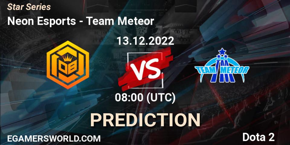 Neon Esports vs Team Meteor: Match Prediction. 13.12.22, Dota 2, Star Series