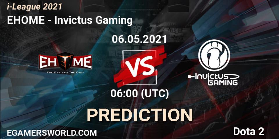 EHOME vs Invictus Gaming: Match Prediction. 06.05.21, Dota 2, i-League 2021 Season 1