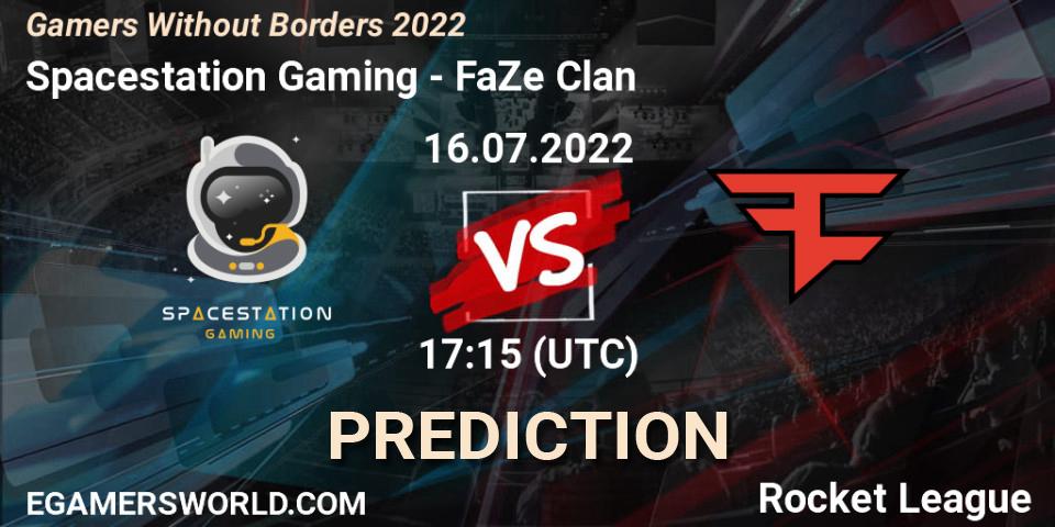 Spacestation Gaming vs FaZe Clan: Match Prediction. 16.07.2022 at 17:15, Rocket League, Gamers Without Borders 2022