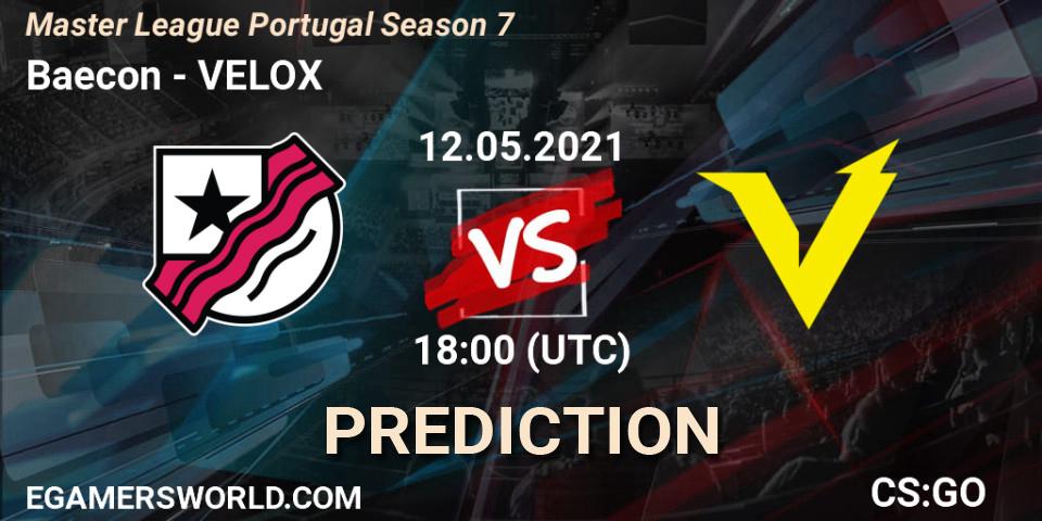 Baecon vs VELOX: Match Prediction. 12.05.21, CS2 (CS:GO), Master League Portugal Season 7