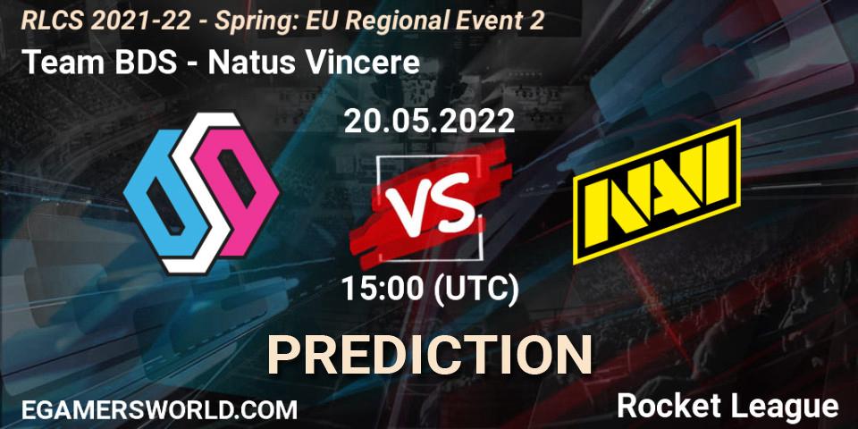 Team BDS vs Natus Vincere: Match Prediction. 20.05.22, Rocket League, RLCS 2021-22 - Spring: EU Regional Event 2