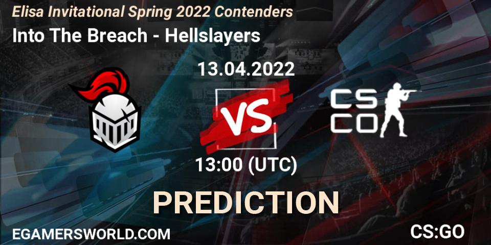 Into The Breach vs Hellslayers: Match Prediction. 13.04.2022 at 13:00, Counter-Strike (CS2), Elisa Invitational Spring 2022 Contenders