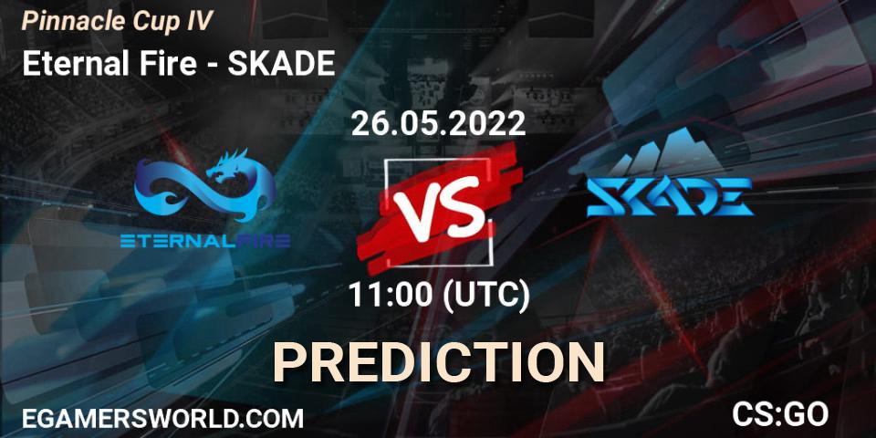 Eternal Fire vs SKADE: Match Prediction. 26.05.2022 at 10:30, Counter-Strike (CS2), Pinnacle Cup #4