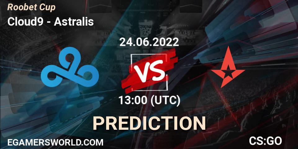 Cloud9 vs Astralis: Match Prediction. 24.06.22, CS2 (CS:GO), Roobet Cup