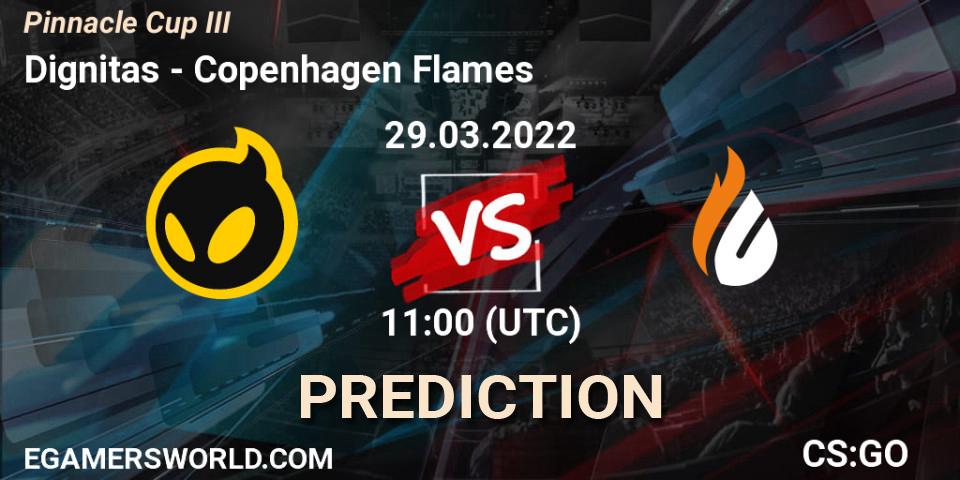 Dignitas vs Copenhagen Flames: Match Prediction. 29.03.22, CS2 (CS:GO), Pinnacle Cup #3