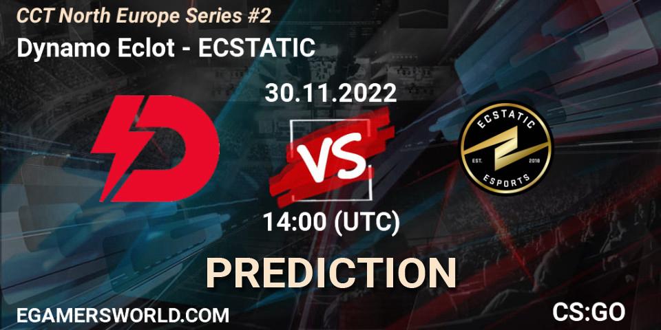 Dynamo Eclot vs ECSTATIC: Match Prediction. 30.11.2022 at 14:00, Counter-Strike (CS2), CCT North Europe Series #2