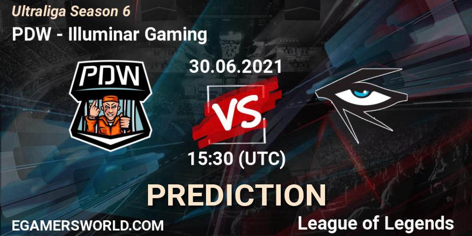 PDW vs Illuminar Gaming: Match Prediction. 09.06.2021 at 18:30, LoL, Ultraliga Season 6
