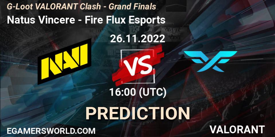 Natus Vincere vs Fire Flux Esports: Match Prediction. 26.11.22, VALORANT, G-Loot VALORANT Clash - Grand Finals
