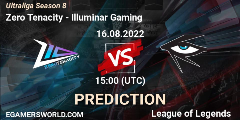 Zero Tenacity vs Illuminar Gaming: Match Prediction. 16.08.2022 at 15:00, LoL, Ultraliga Season 8
