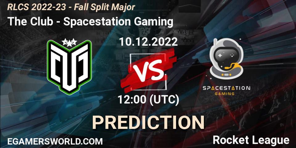 The Club vs Spacestation Gaming: Match Prediction. 10.12.22, Rocket League, RLCS 2022-23 - Fall Split Major
