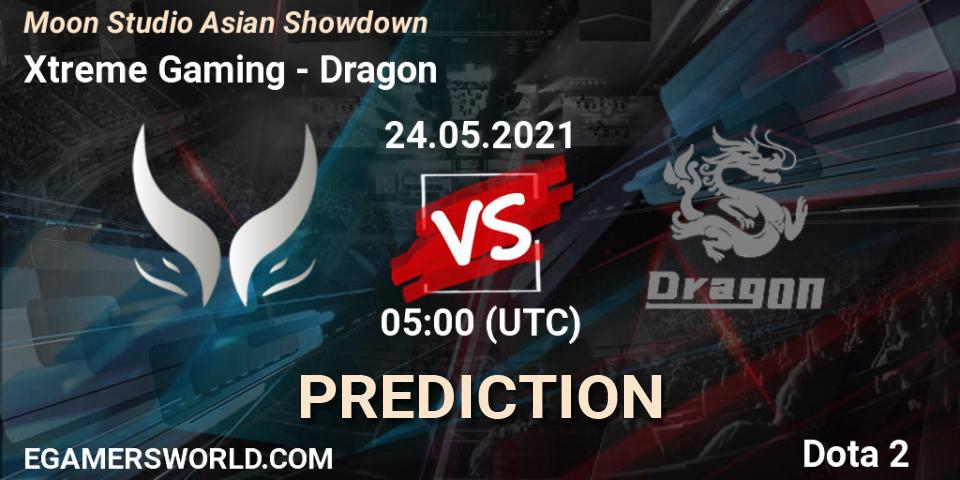 Xtreme Gaming vs Dragon: Match Prediction. 24.05.2021 at 05:03, Dota 2, Moon Studio Asian Showdown