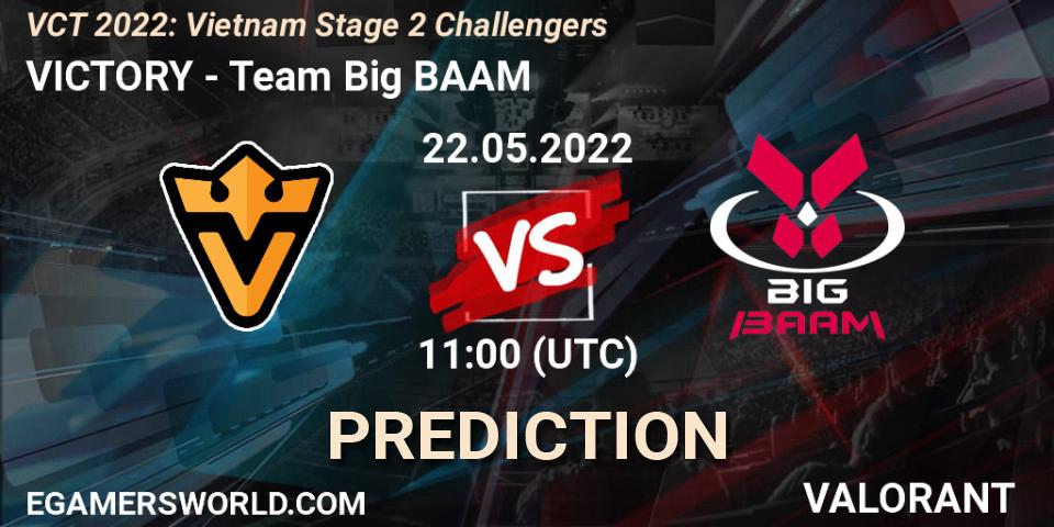 VICTORY vs Team Big BAAM: Match Prediction. 22.05.22, VALORANT, VCT 2022: Vietnam Stage 2 Challengers