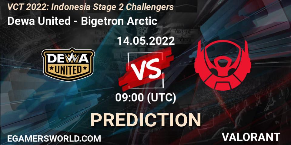 Dewa United vs Bigetron Arctic: Match Prediction. 14.05.2022 at 11:00, VALORANT, VCT 2022: Indonesia Stage 2 Challengers