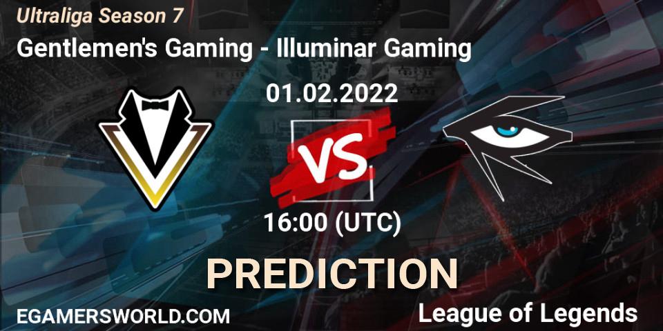Gentlemen's Gaming vs Illuminar Gaming: Match Prediction. 01.02.2022 at 16:00, LoL, Ultraliga Season 7