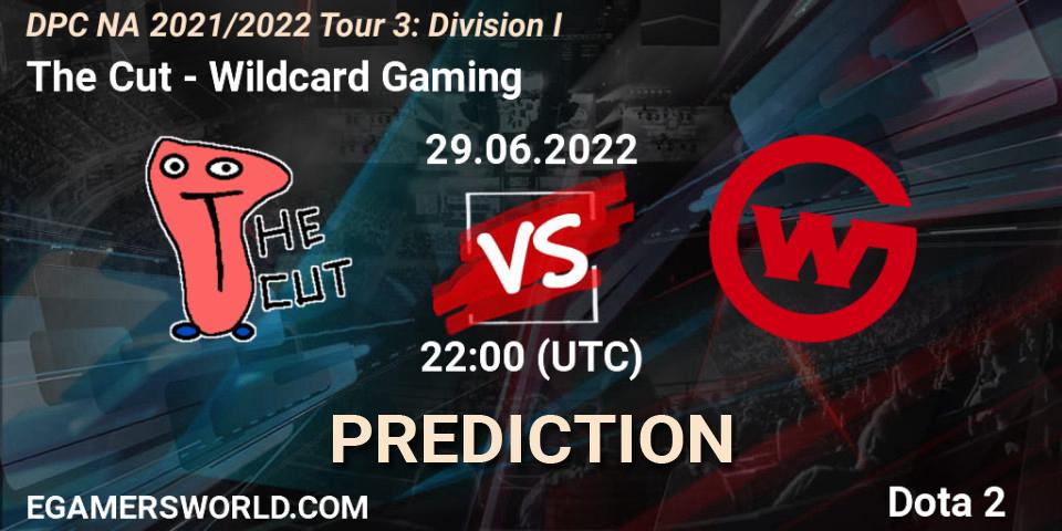 The Cut vs Wildcard Gaming: Match Prediction. 29.06.22, Dota 2, DPC NA 2021/2022 Tour 3: Division I