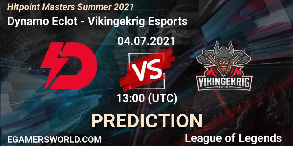 Dynamo Eclot vs Vikingekrig Esports: Match Prediction. 04.07.2021 at 13:00, LoL, Hitpoint Masters Summer 2021