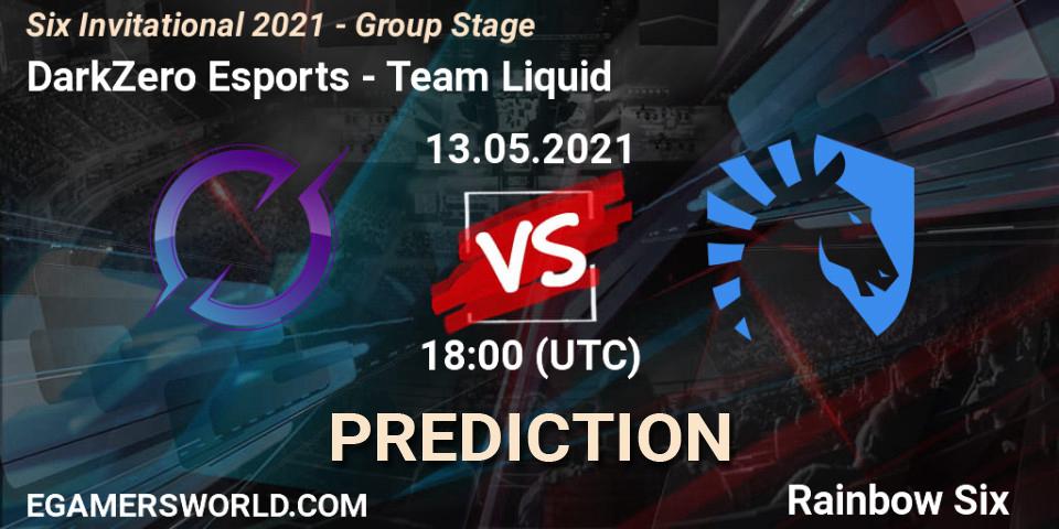 DarkZero Esports vs Team Liquid: Match Prediction. 13.05.2021 at 18:00, Rainbow Six, Six Invitational 2021 - Group Stage