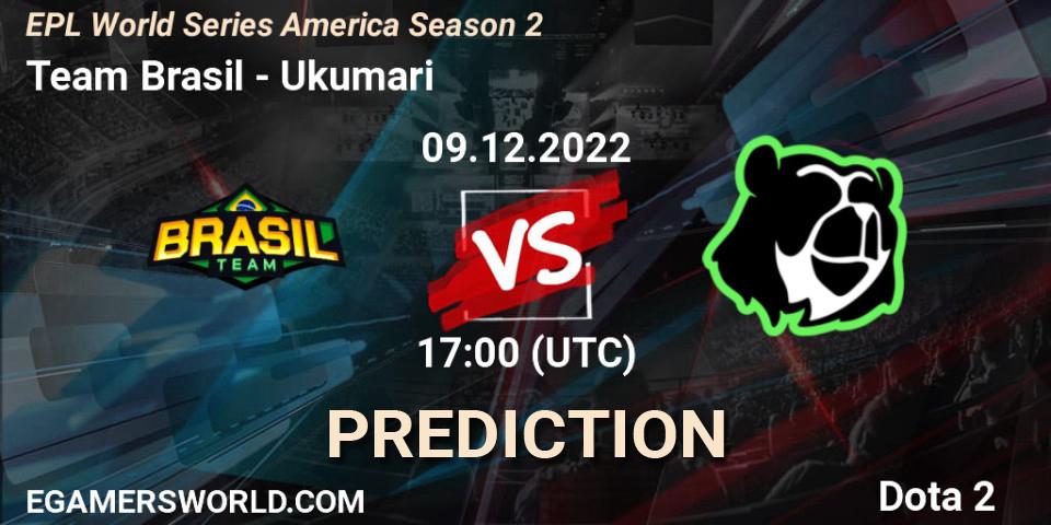 Team Brasil vs Ukumari: Match Prediction. 09.12.2022 at 17:16, Dota 2, EPL World Series America Season 2